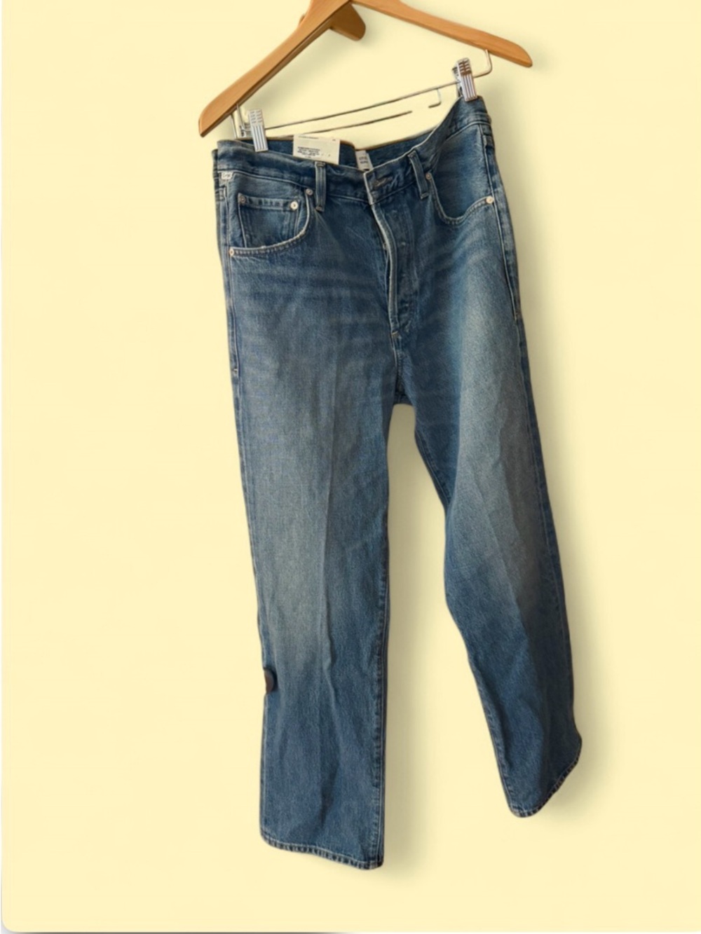 NWT Citizens Of Humanity BARETTA Jean
Vintage Wash Relaxed Straight Jeans